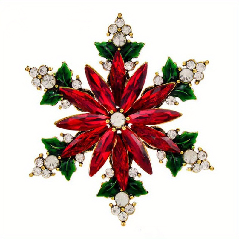 

Christmas Shape Brooch Badge Pin Corsage Clothing Accessories