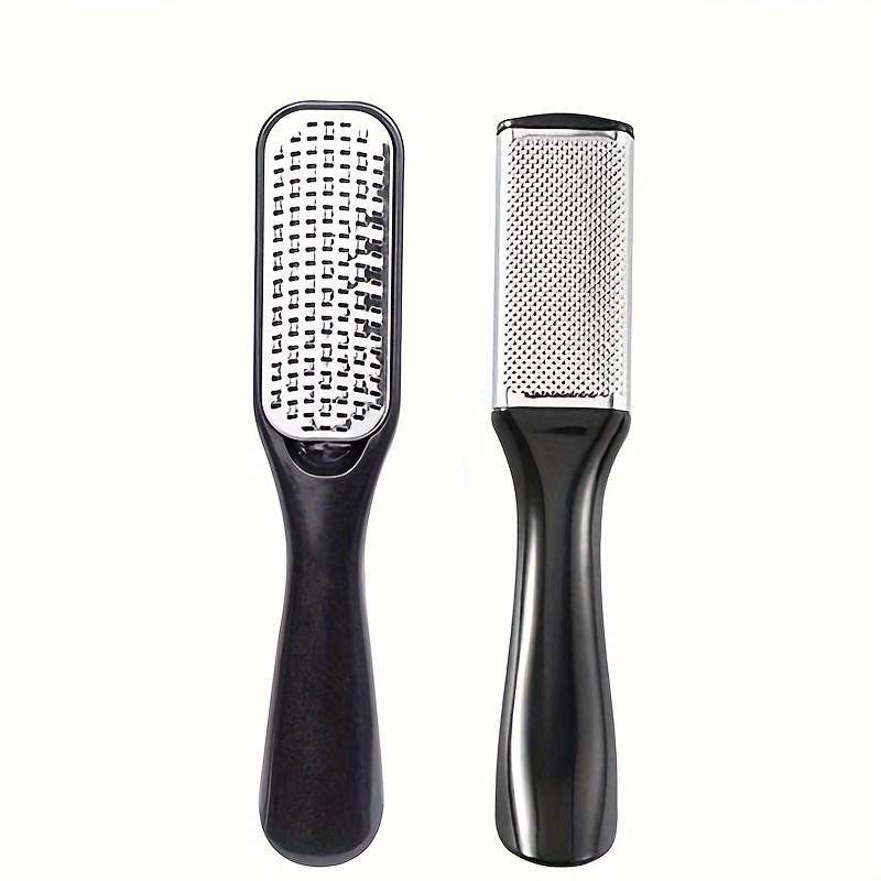 Image of Stainless Steel Foot File - Heel Remover For Wet And Dry Feet - Unscented, Professional Pedicure Rasp File For Smooth Feet