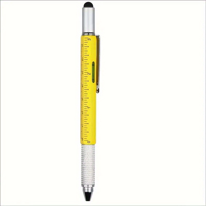 

1pc Multifunctional 6-in-1 Pen , Screwdriver, , And - Plastic