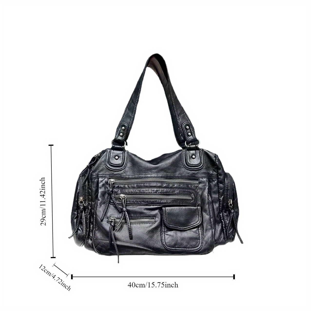 バッグ archive vintage y2k leather hand bag womens y2k vintage motorcycle style synthetic leather - Temu Germany