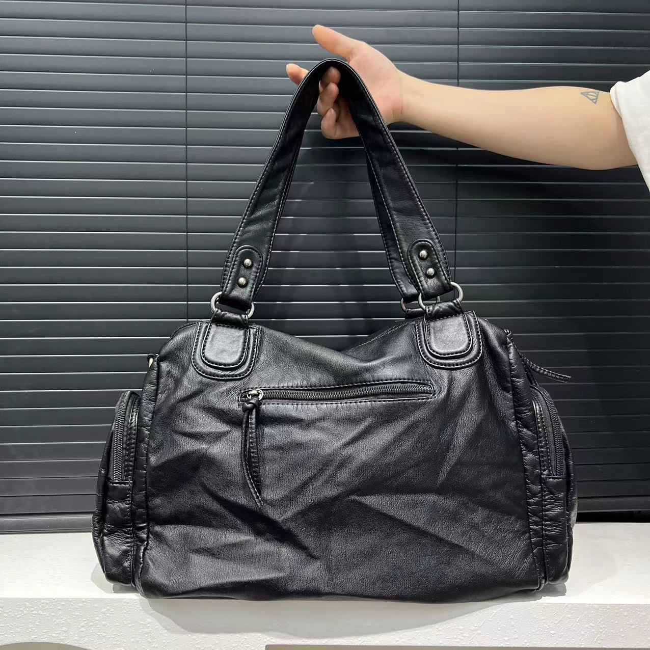 womens y2k vintage motorcycle style synthetic leather - Temu