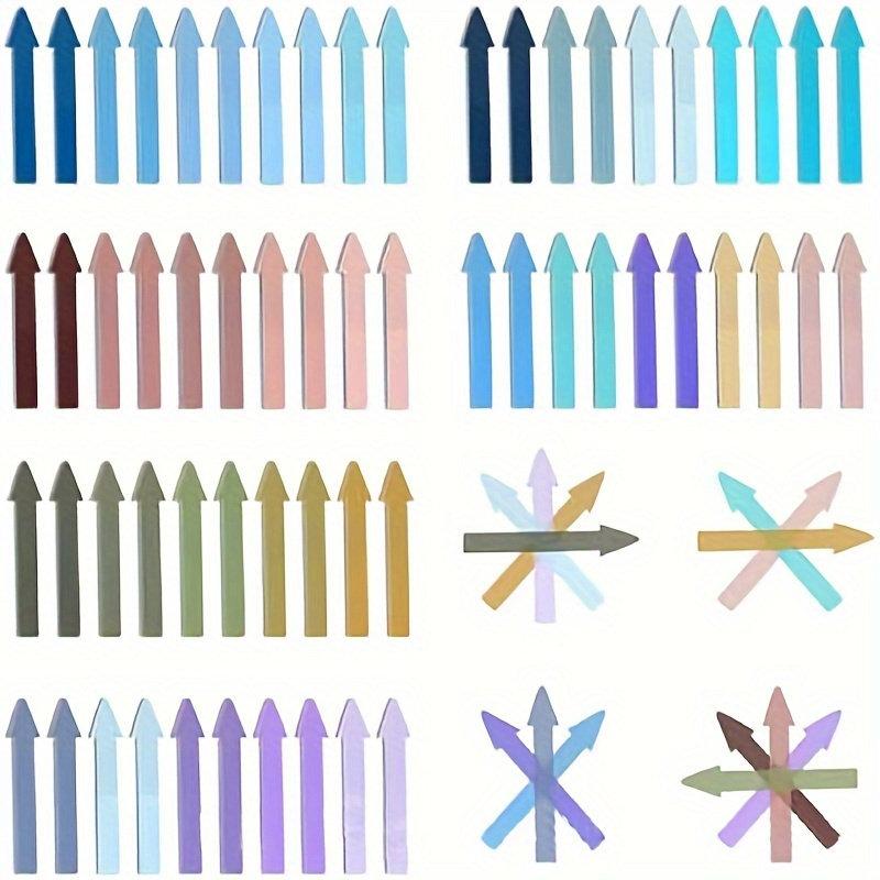 

1200pcs Arrow-shaped - -adhesive Tabs & Markers For Planners, Office & School Supplies - For Halloween & Christmas Gifts