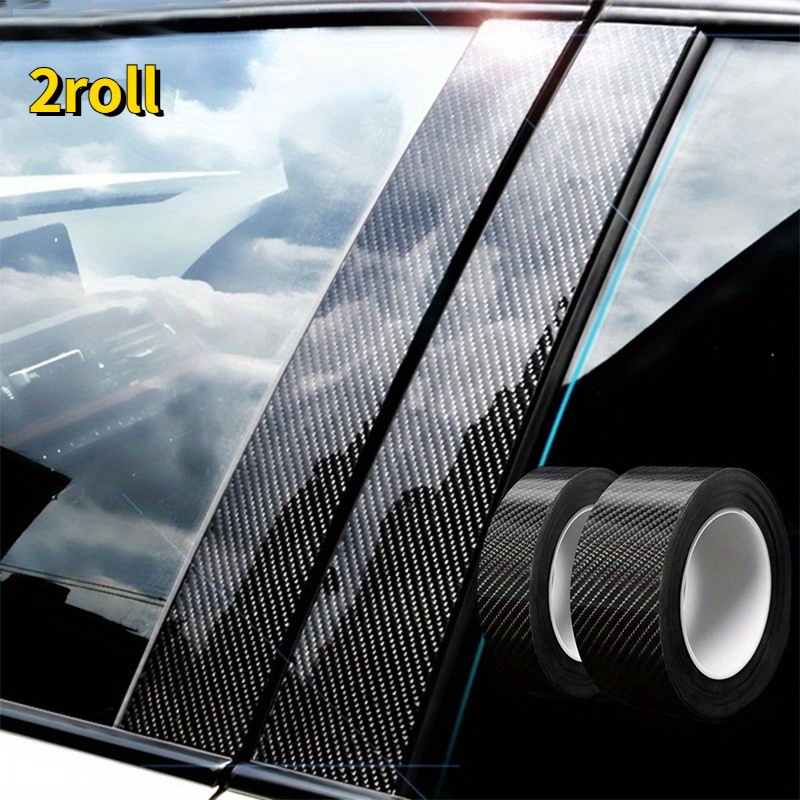 

2rolls 5cm*3m/1.96in*118in 3d Carbon Fiber Vinyl Car Wrap Sheet Roll Film Car Stickers And Decal Motorcycle Auto Styling Accessories Automobiles