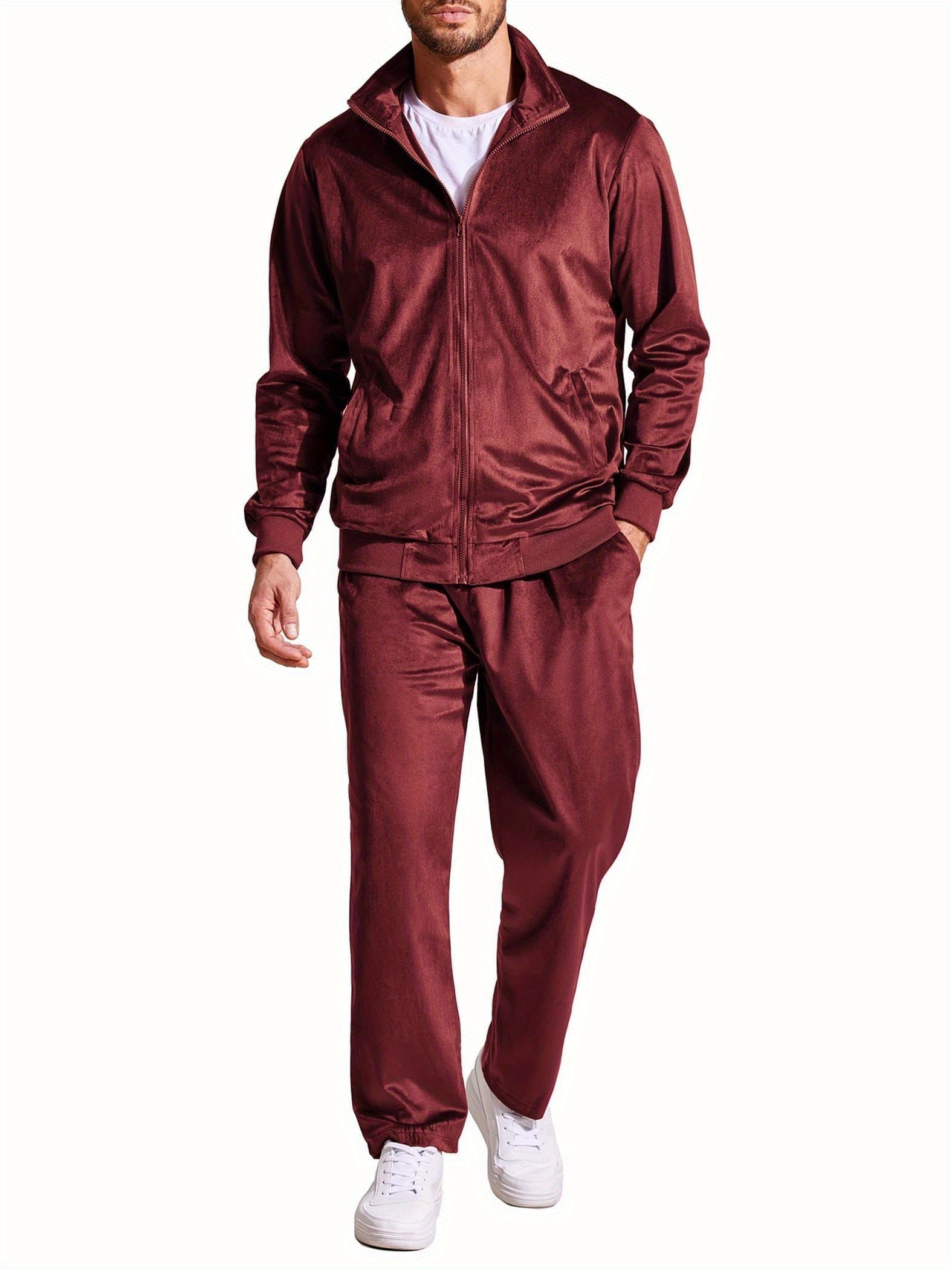 24FW新作★MUAHMUAH★VELVET TRAINING ZIPUP JACKET PANTS SETUP SET] VELVET TRAINING HOOD ZIPUP PANTS SETUP - muahmuah | 60