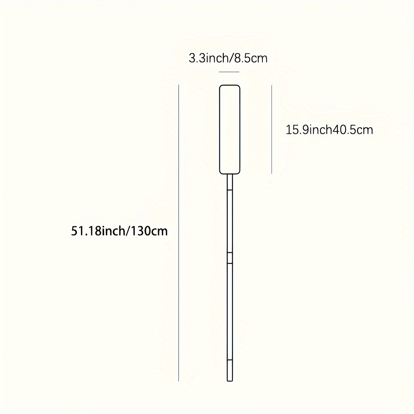 1pc Extendable Gap Dusting Brush with Plastic Handle, Washable Bed Underneath Cleaner, Durable Soft Bristle Brush, for Sofa, Bed, and Furniture, with No Electricity Needed, for Living Room, Bedroom, Bathroom, Kitchen, and Toilet Cleaning Tool