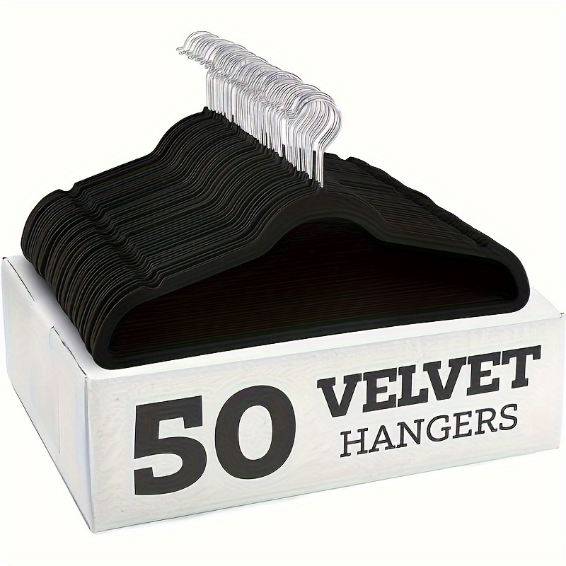 

Hangers 5/10/15pcs - Space-saving Clothes & Scarf Hooks With Storage Box - & Bathroom Decor Accessories
