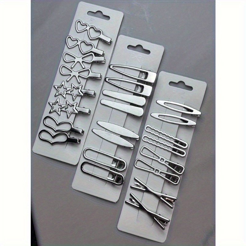 

Set Of 24 Silvery And Stylish For Women, Designed For , Suitable For , And Personalized Accessories,