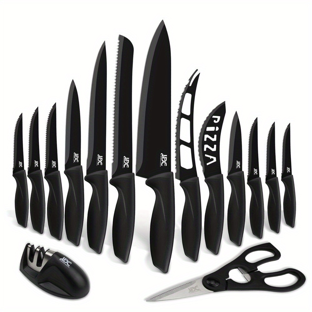 

Knife Set Steel Cutlery Steak Kitchen Knives