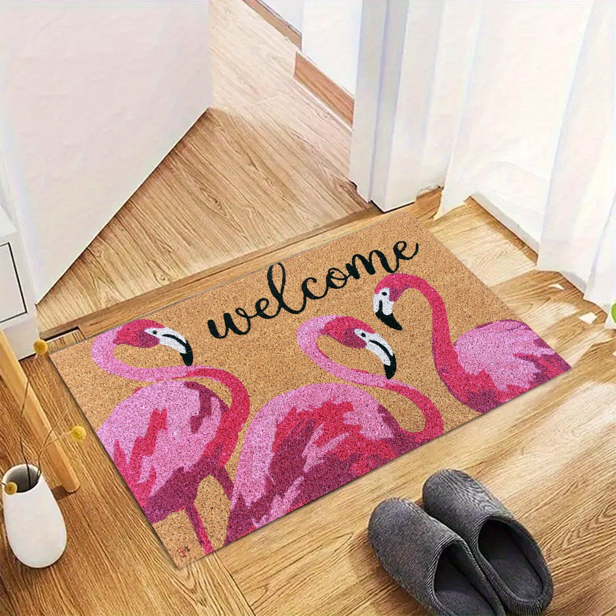 

1pcs Pattern Non-slip Door Mat Hallway Kitchen Bathroom Balcony Floor Interior And Exterior Decoration Door Mat