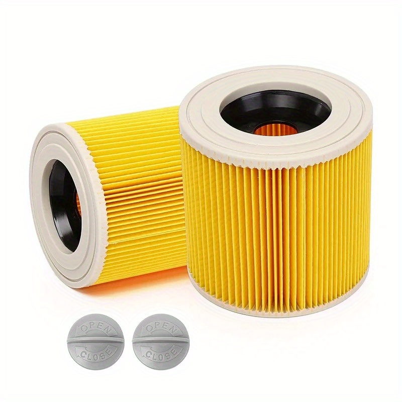 2pcs karcher wd wd2 wd3 wd1 mv3 mv2 series dry and wet vacuum cleaner replacement filter element household cleaning tool accessories details 1