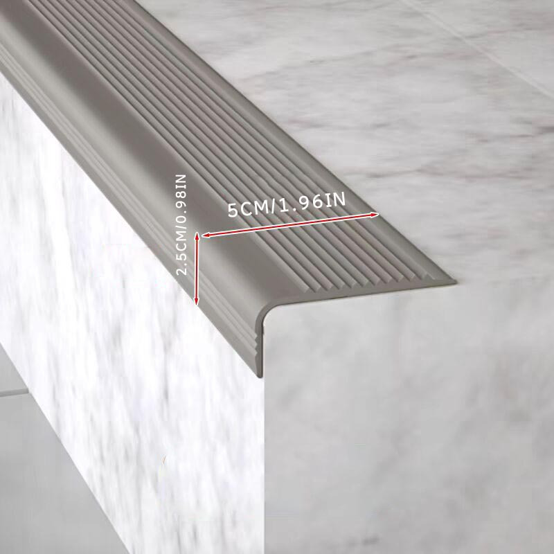 1pc extra wide self   anti slip stair edging strip 1 meter pvc material indoor   for steps and floors home and commercial use