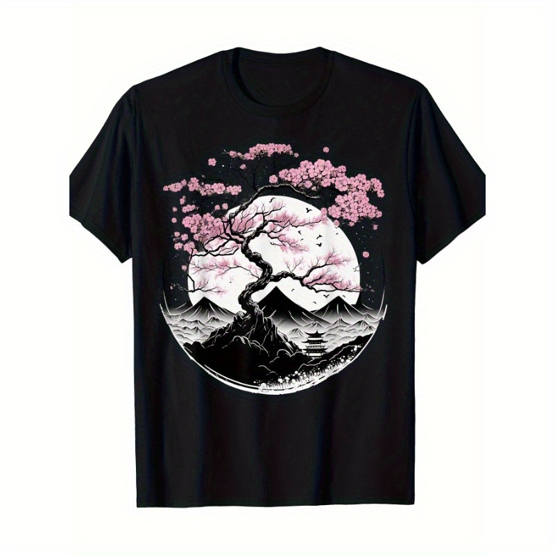 

Geisha Mount Fuji Cherry T-shirt - 220g