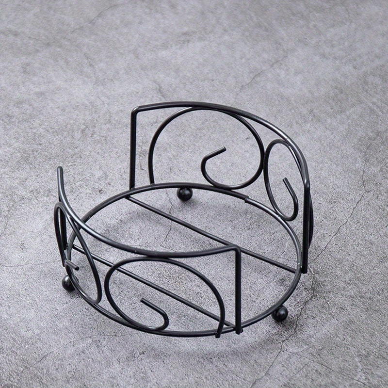 Metal Coaster Holder, Coaster Rack, Ceramic Cup Coaster, Cup Frame Tray, Fits Round And Square Coasters, Bathroom Organizers & Storage