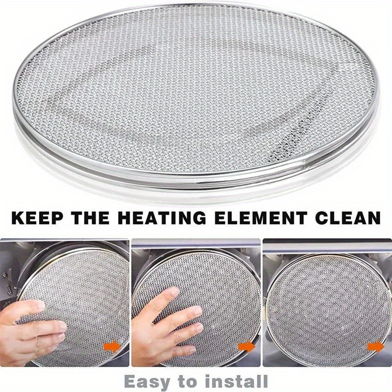   grill splatter screen guard stainless steel mesh   accessory compatible with fg551 ig651 ig601 ag301   6 in 1 5 in 1 indoor grills cooking splatter protector details 5