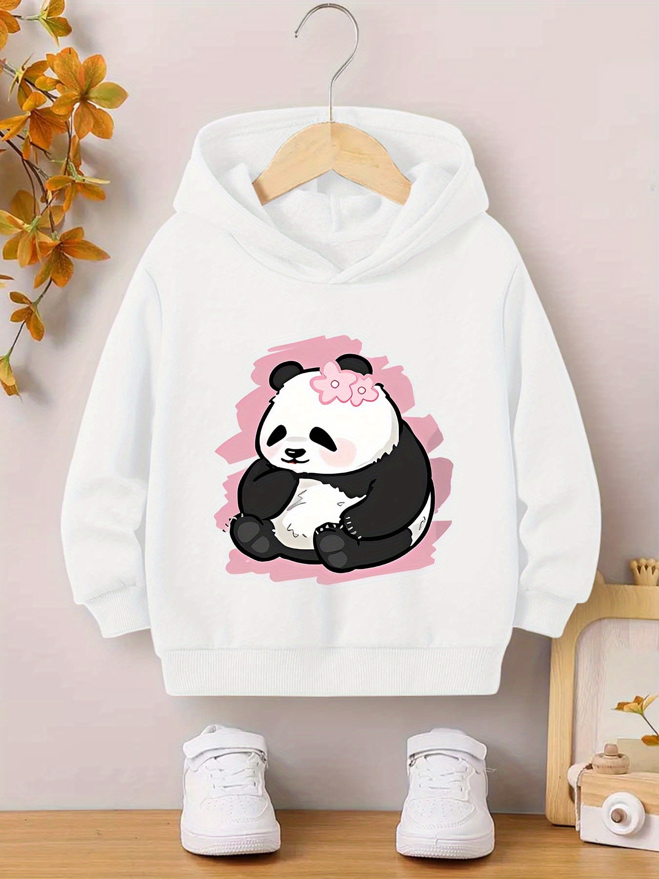 Sweatshirt Huggle Pets Panda Kitty Huggle Pets Hoodie Cocooning