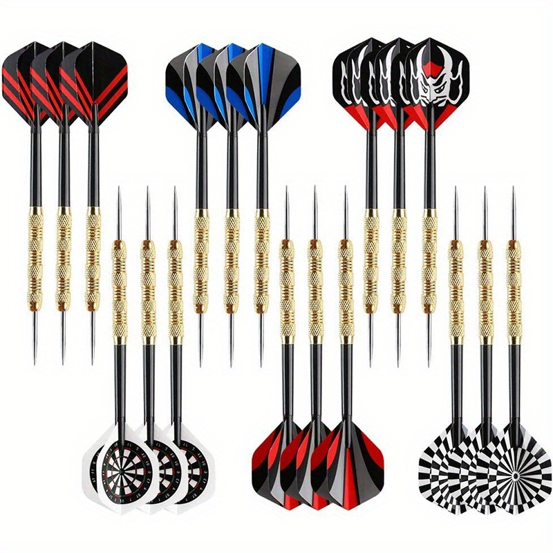 18pcs Dart Set with Iron-plated Copper Tips