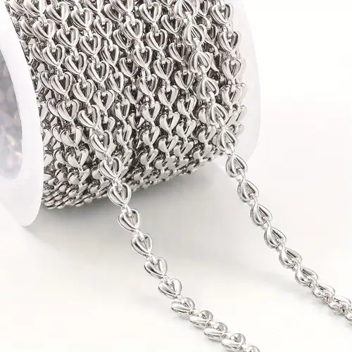 1m 39 37in stainless steel chain 4 necklace bracelet making component art crafts sewing supplies 304 material