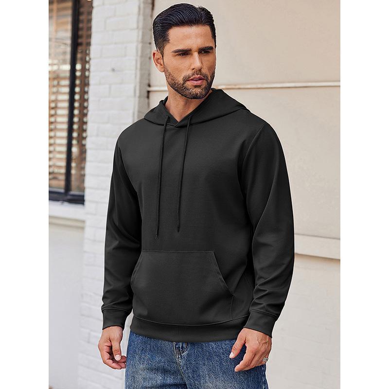 

Long Sleeve Hooded Sweatshirts Drawstring Gym Hooded
