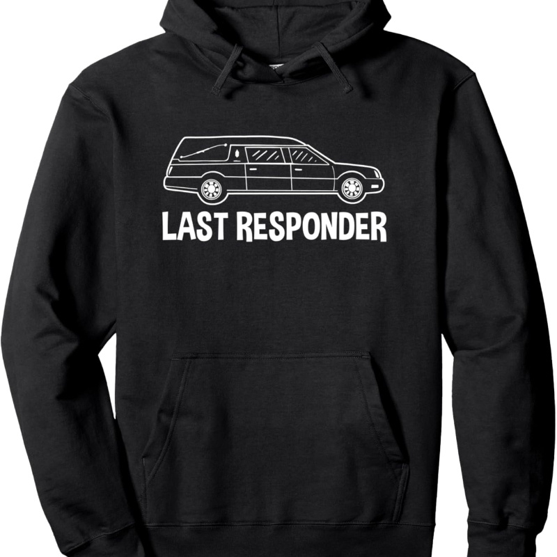 

Last Responder Trendy Cotton Hooded Sweatshirt, Street Style Sweatshirt, Crew Neck Sweatshirt, Ultra Soft, Breathable, 4 Seasons Casual Hooded Sweatshirt, Perfect For Daily Wear, Casual Outings