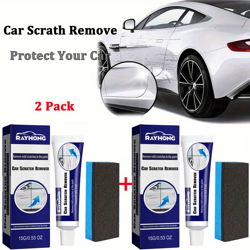 

2 Pack Scratch Eraser Kit For Repairing Surface Imperfections Auto Scratch Remover Car Care Kit