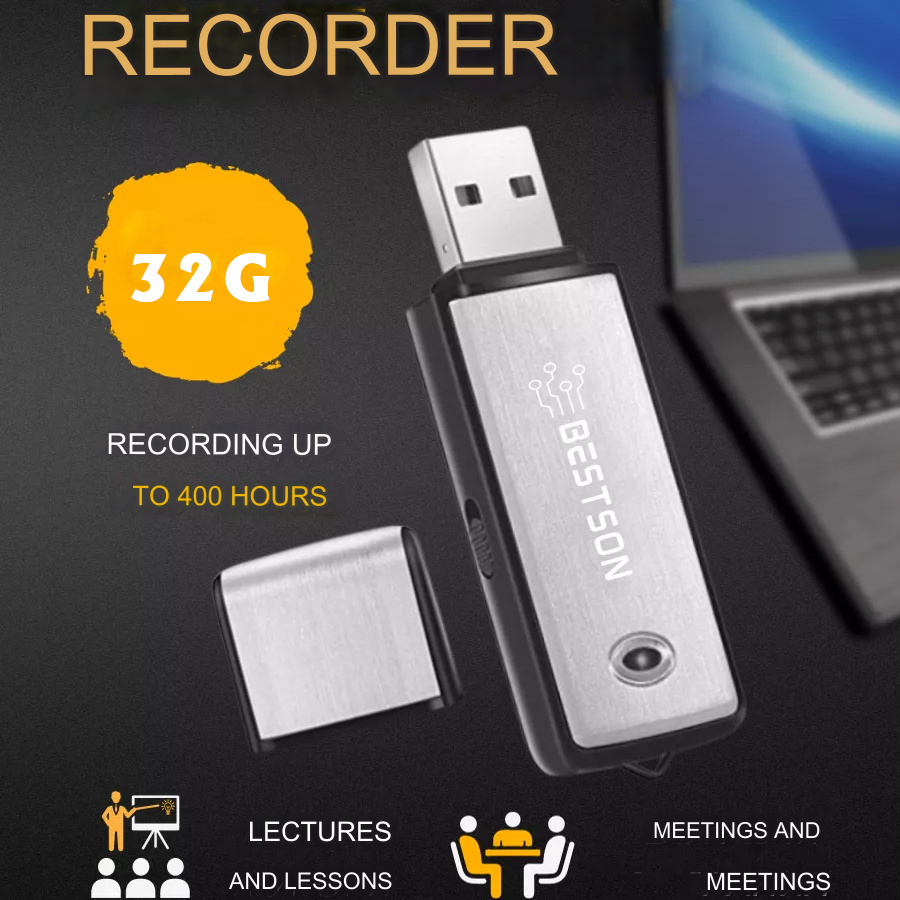 

32g , 400 Usb Rechargeable For Lecture, , Class