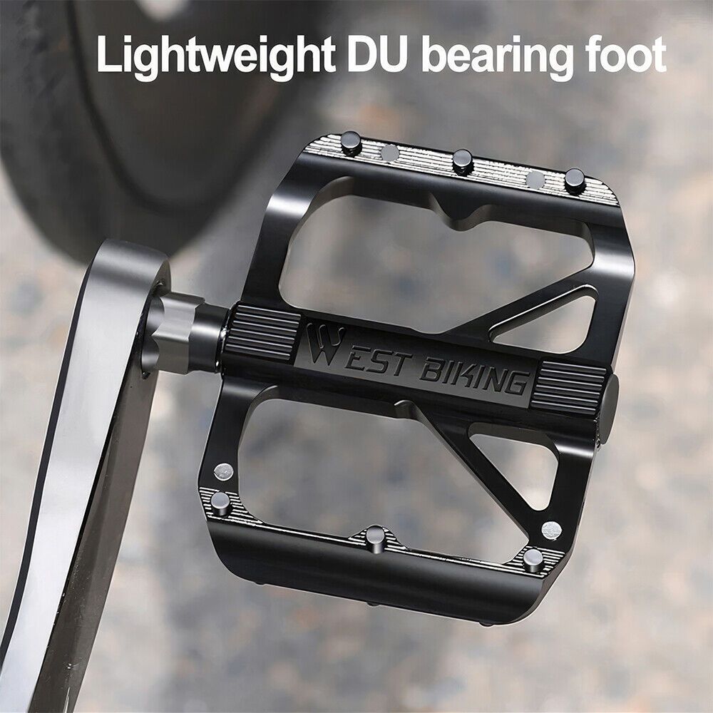 Pedali Bicicletta GUB Piattaforma 9/16 – 3 Cuscinetti, Alluminio, Universali Per BMX MTB Road