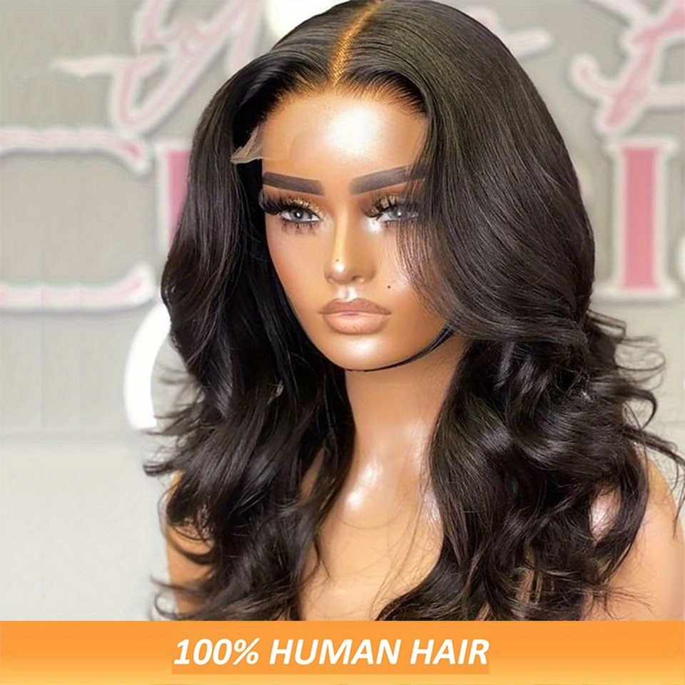 brazilian human hair wig sold on Temu United States