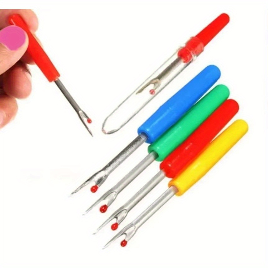 

Sewing Seam Ripper Set - Easy Thread And Stitch Removal Tool For Embroidery, 4/2 Pieces