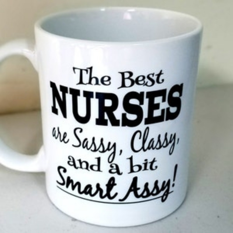 

1pc The Best Nurses Are Sassy, Classy And A Bit Smart Mug, Funny Nurse Mug