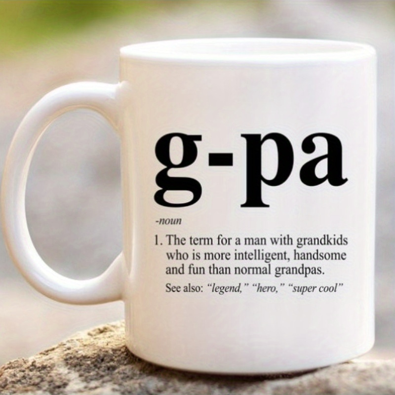 

1pc G-pa Mug | G-pa Cup | G-pa | Gift Ideas For Fathers Day Grandfather