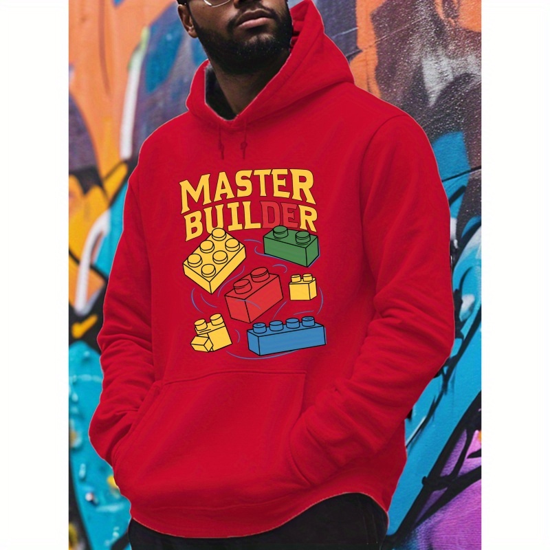 

Sweat à Capuche Imprimé, Hoodies Cool pour Hommes, Pull à Capuche Décontracté avec Poche pour l'Hiver et