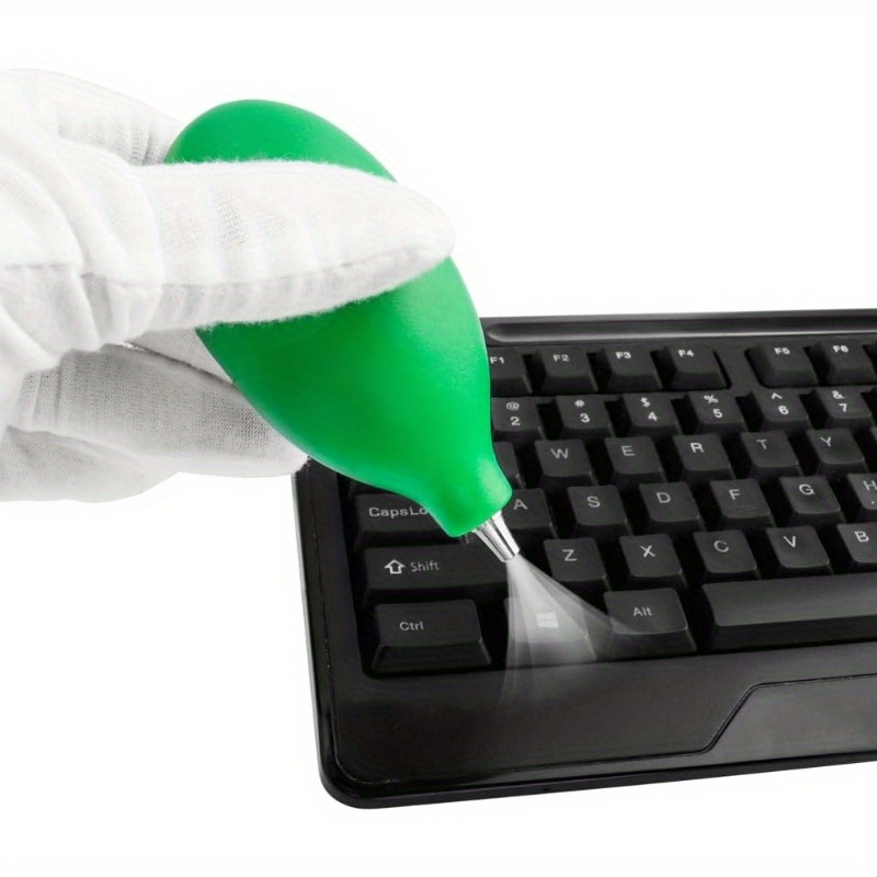 Portable Rubber Air Blower with Squeeze Nozzle - Ideal for Camera Lenses, Watches, Phones & Keyboards - Powerful Dust Removal Tool