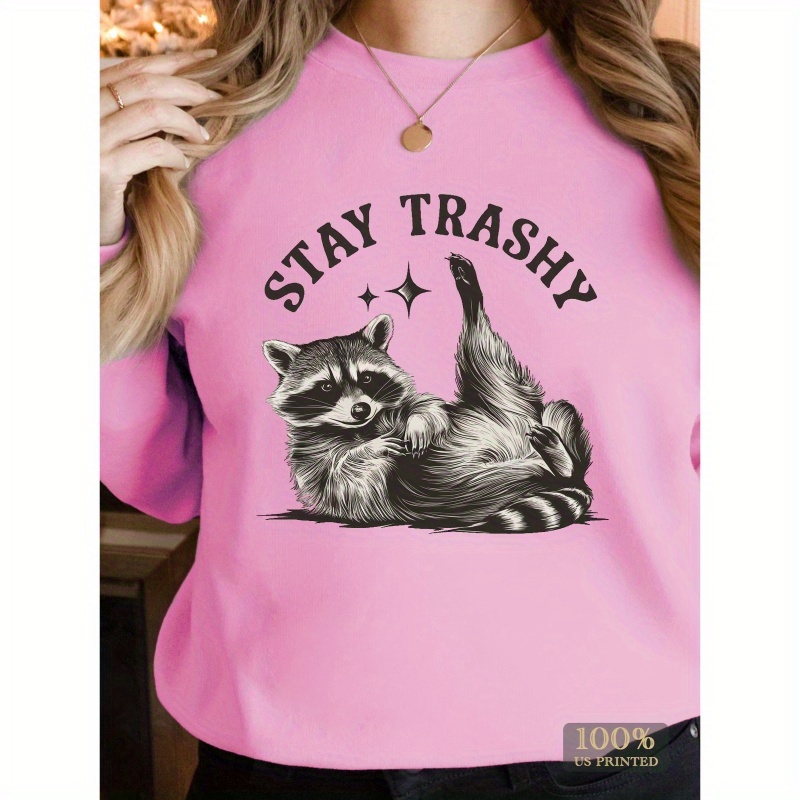 

Raccoon Stay Women's Sweatshirts