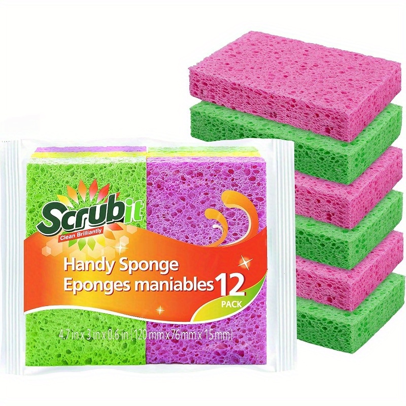 

Non-scratch Sponges: Assorted For - Dishwashing - Cleaning - And