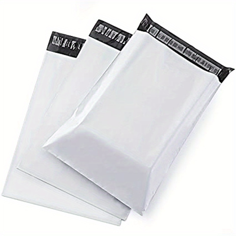 

20pcs Self-seal Polyethylene Mailers, Pe Shipping Envelopes, Strong Mailing Bags For Documents & Supplies, Tamper-evident Courier Pouches