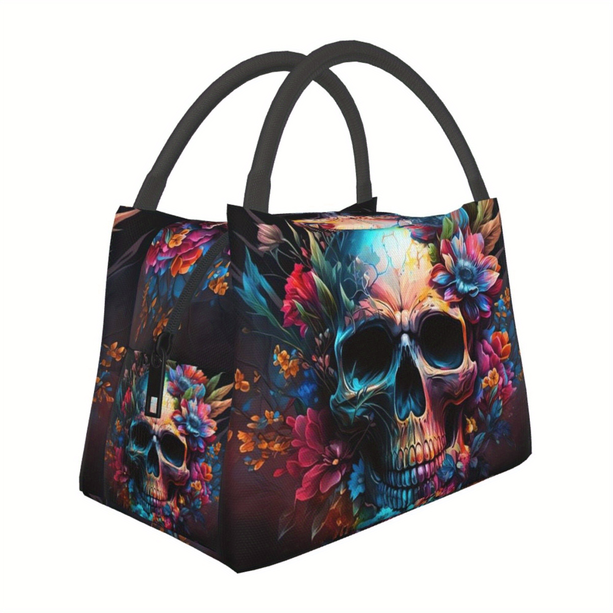 

Spooky & Insulated Lunch Bag - Waterproof Polyester, Work, School, Picnics & Beach Trips - Ideal Birthday Gift, 11x6.3x6.7 Inches