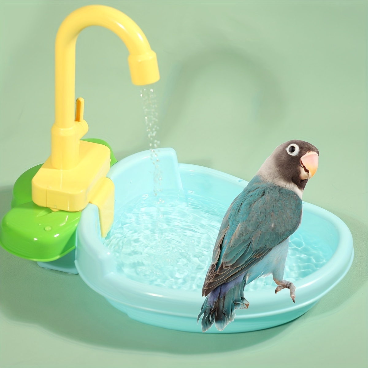 

Parrot Bath Cage - The Gift Of The Perfect Bird Shower Accessory For Your Feathered Friends