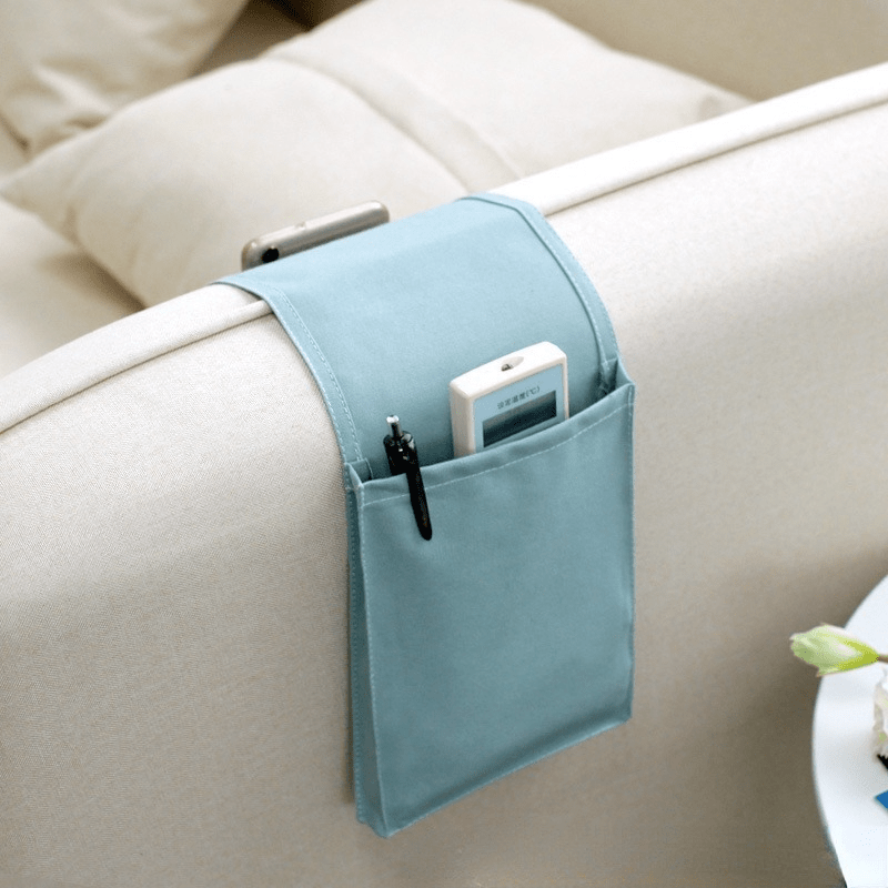 

1pc Bedside Bag Organizer - Sofa Armrest Hanging For , Phone, And Desk Accessories
