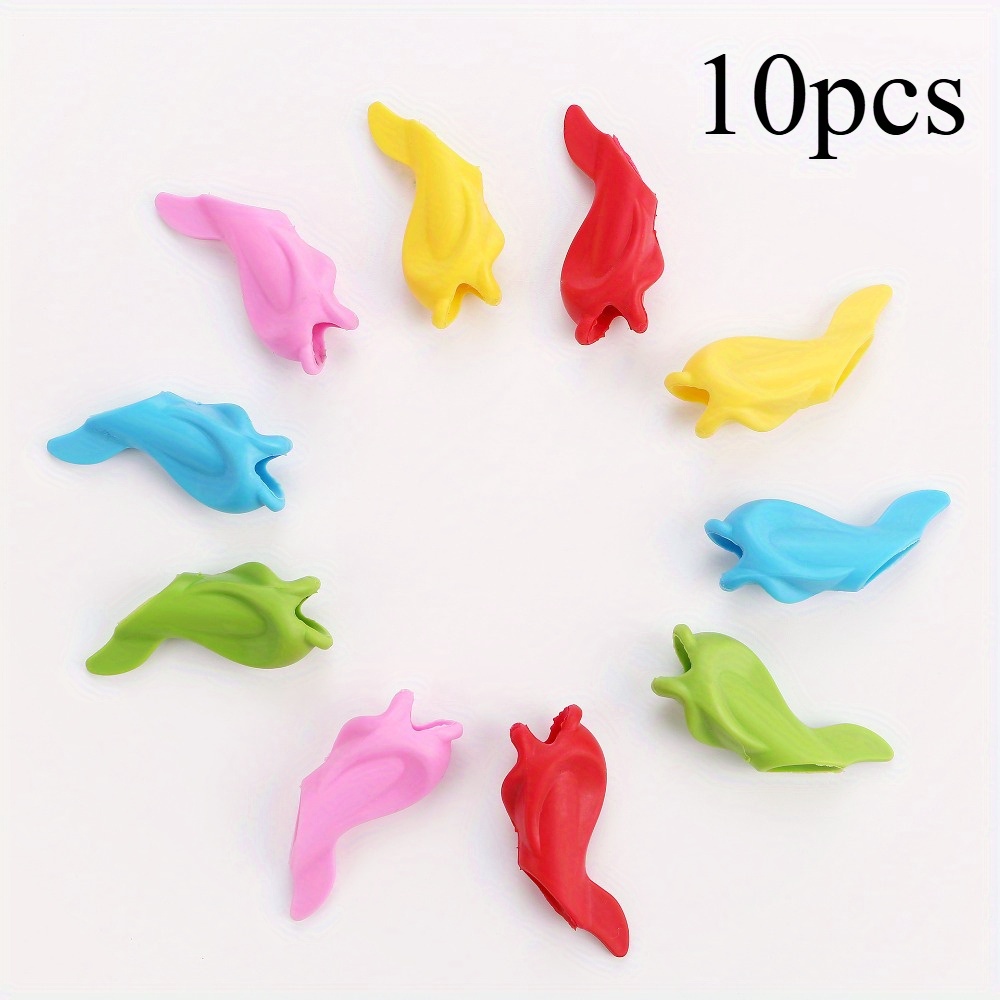 Vibrant Silicone Fish-shaped Pen Holder Designed For Students, Perfect For Writing Instruments And Correction Tools, Ideal For Back-to-school Supplies