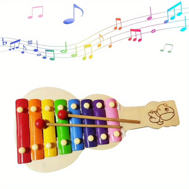 

8-note With Vibrant Keys: Percussion Instrument For Music Enthusiasts