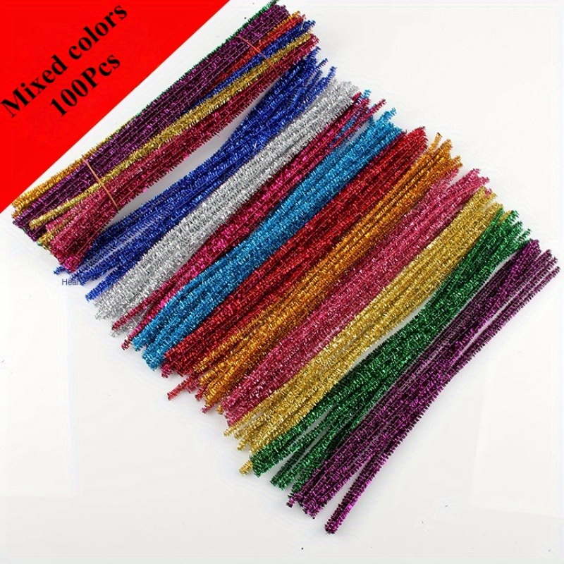 TEMU Pcs Nylon Twist , Pipe Cleaners For Diy Christmas Trees, Wreaths, And Ornaments