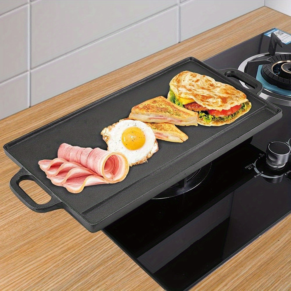 non stick griddle pan flat plate grill plate non stick cast Temu