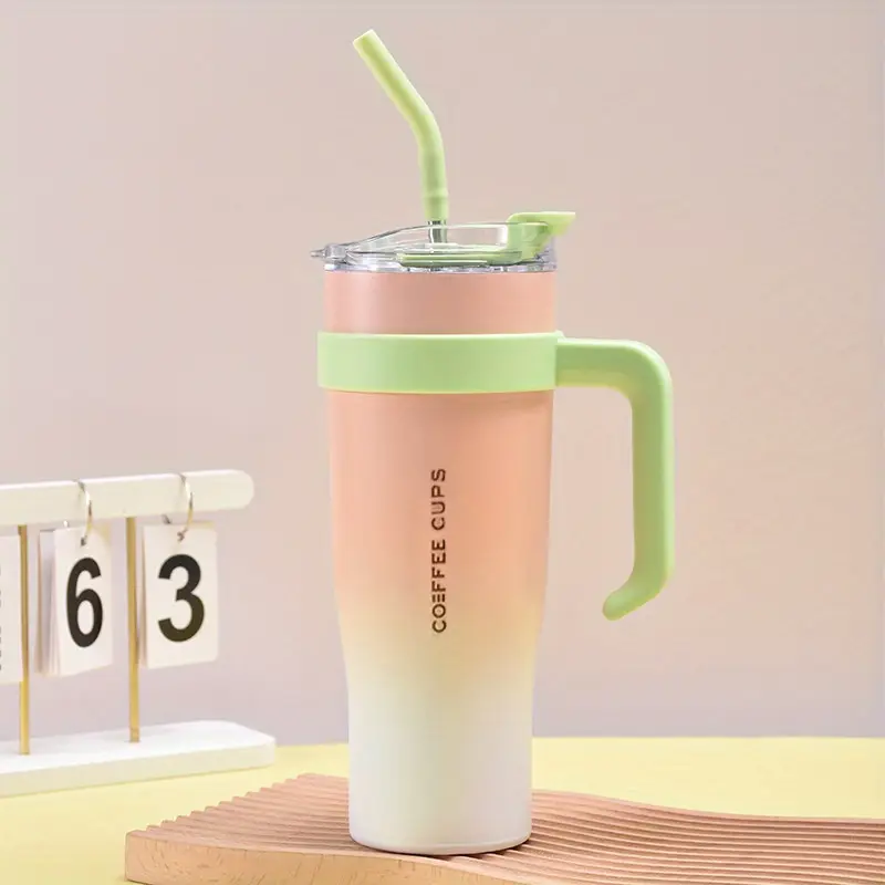 40oz insulated mug 304 steel and lid car cup details 5