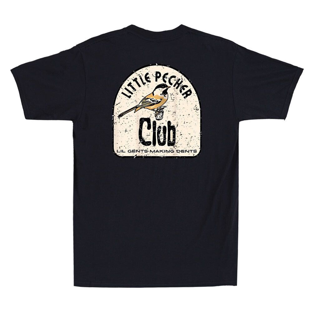 

Little Club Lil Gents Making Dents Funny Birds Vintage T-shirt