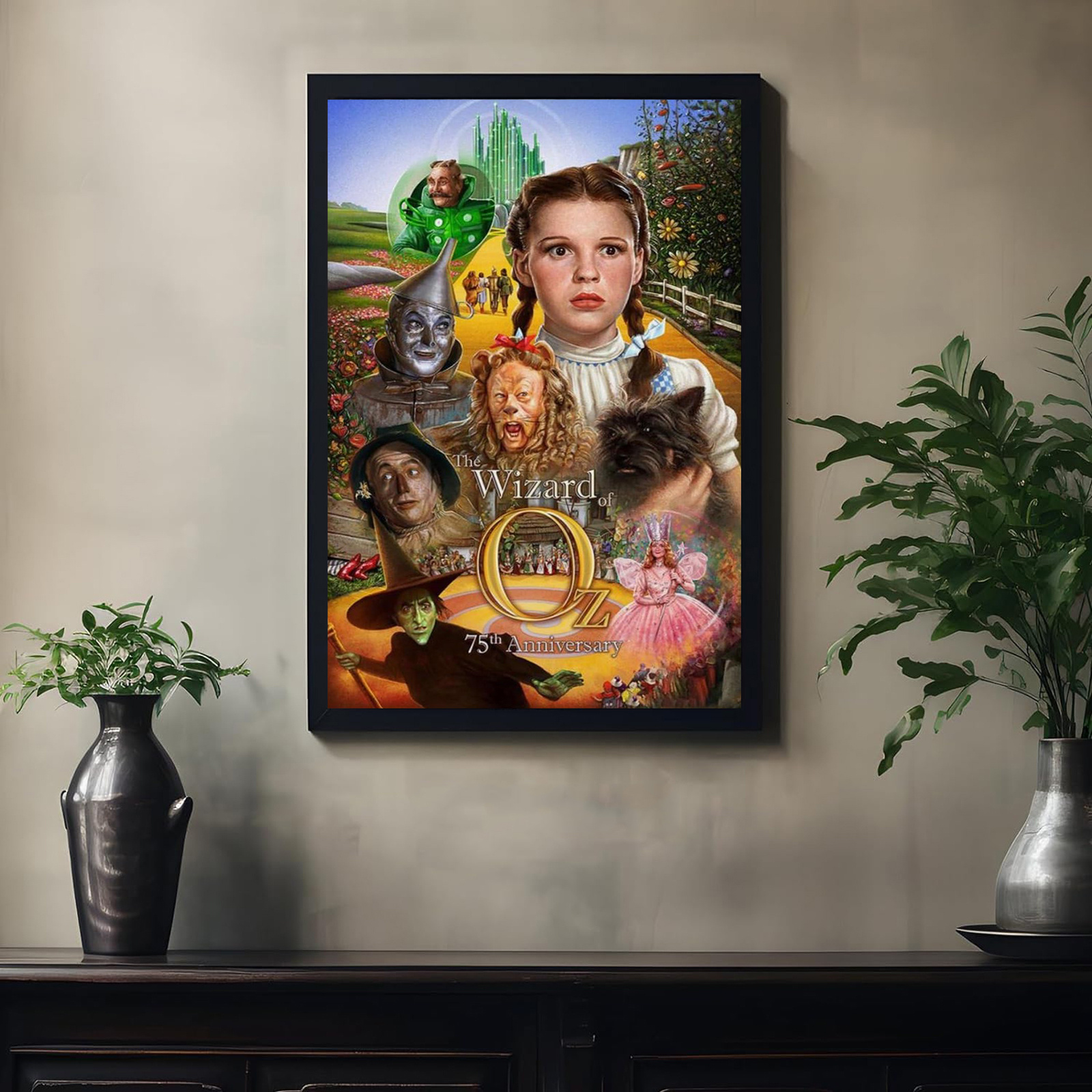 

A Canvas Painting, Vintage Inspirational Style, 1pc, Of 'the ' Art Print, Classic Movie Poster Decoration, Suitable For Home Theaters, Living Rooms, Or Nostalgic , 12x18 Inches, Poster Art Room Decor.