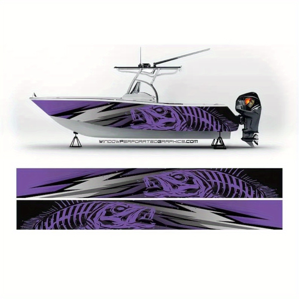 

Purple Seabass Bass Tenders Skiffs Etc.. Decal