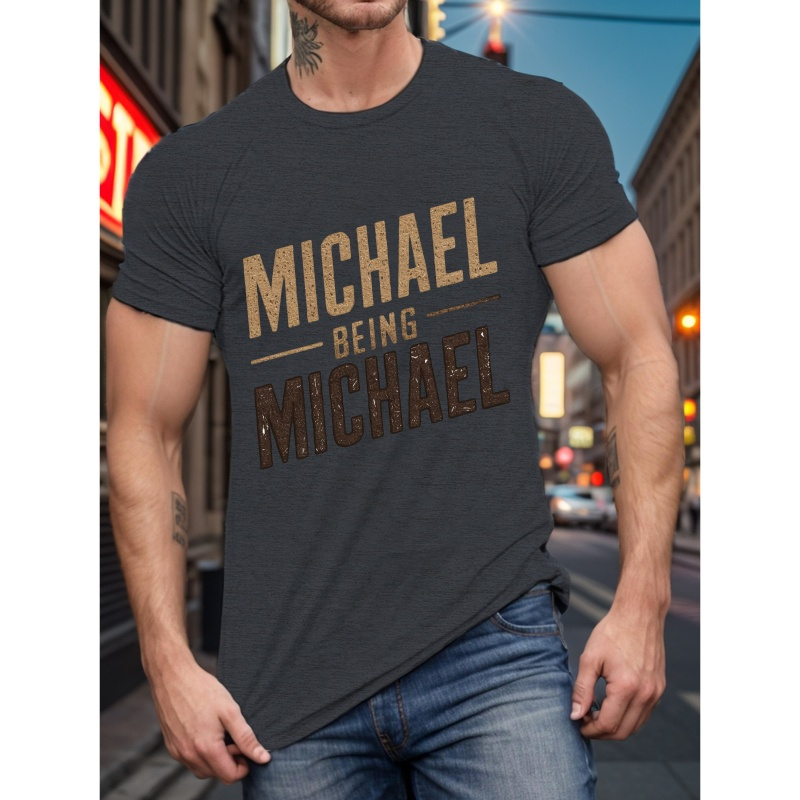 

Summer T- - Michael Graphic , Polyester, , Plus Size