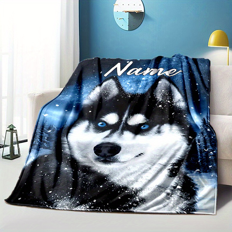 

Personalized Dog Blanket - , & | For Bed, Sofa, | Christmas & | Polyester | No-shedding, - | - 3d | Unique