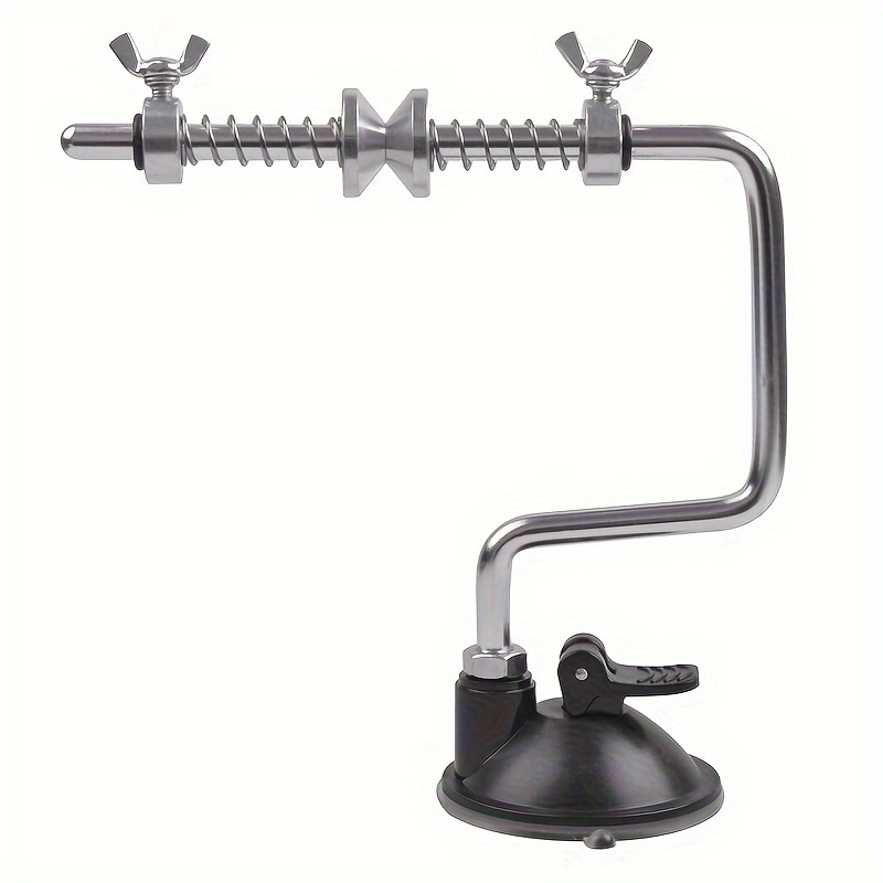 TEMU Fishing Line Spooler With Suction Cup - Adjustable, Portable Reel Winder For Outdoor Angling