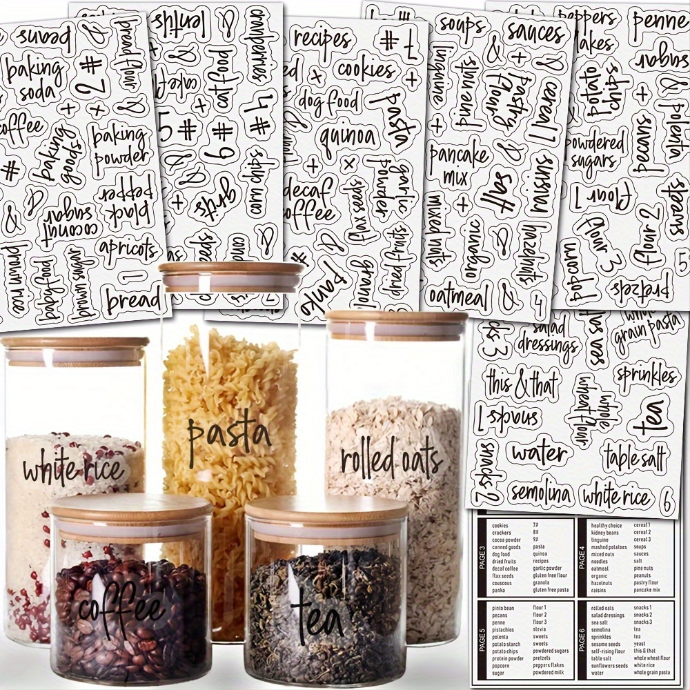 Simple Labal Food Labels Stickers 2 Rolls Dissolvable Food Label Rolls Easy Peel Off ...